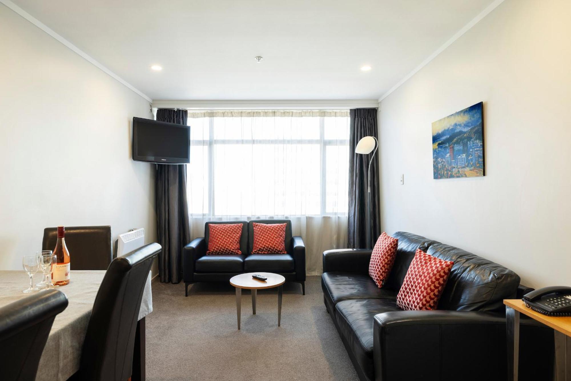 Quest On Johnston Serviced Apartments Wellington Exterior foto